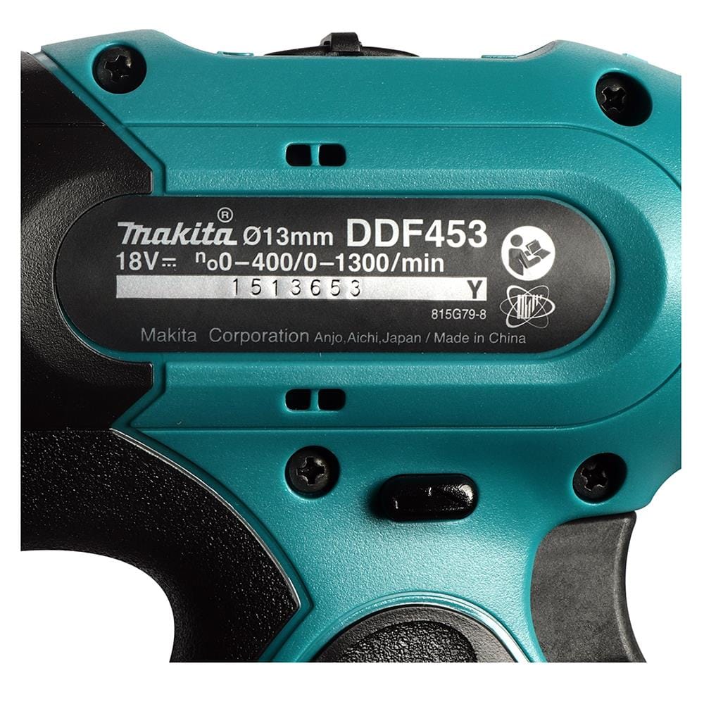 สว่านไร้สาย (พร้อมแบตเตอรี่) MAKITA DDF453FX13 18 โวลต์