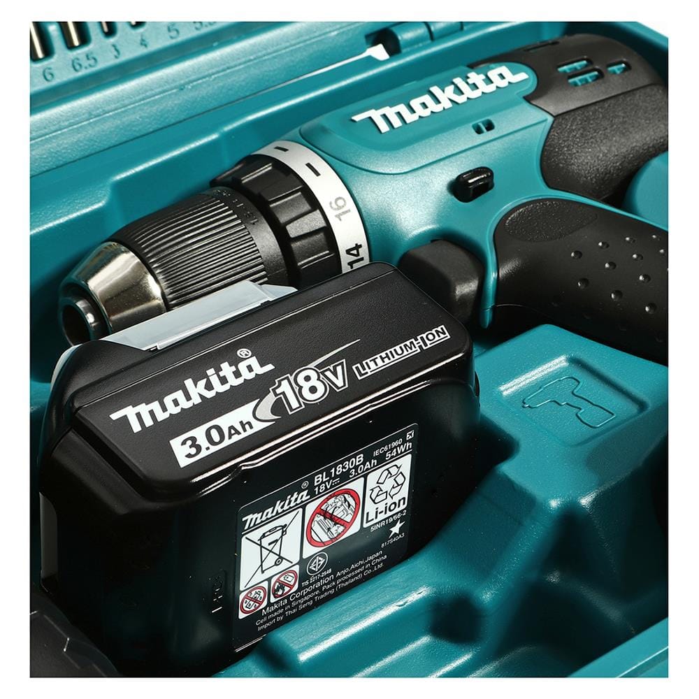 สว่านไร้สาย (พร้อมแบตเตอรี่) MAKITA DDF453FX13 18 โวลต์