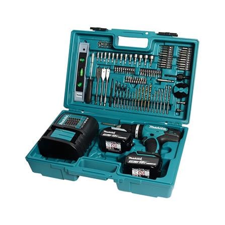 สว่านกระแทกไร้สาย (พร้อมแบตเตอรี่) MAKITA M011-DHP453FX13 13 มม. 18 โวลต์_4