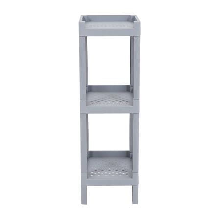 ชั้นวางของแคบ 3 ชั้น STACKO MONO 24x30x76 ซม. สีเทา_1