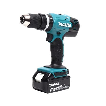สว่านกระแทกไร้สาย (พร้อมแบตเตอรี่+กล่อง MAKPAC) MAKITA DHP453SF1J 18 โวลต์_1