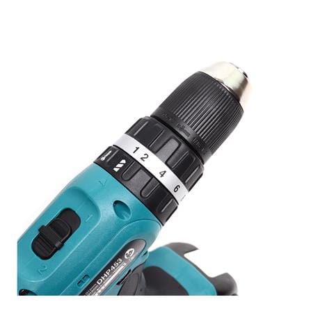 สว่านกระแทกไร้สาย (พร้อมแบตเตอรี่+กล่อง MAKPAC) MAKITA DHP453SF1J 18 โวลต์_2