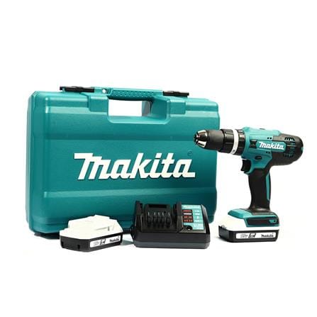 สว่านกระแทกไร้สาย MAKITA HP488DYEX1 18 โวลต์ พร้อมชุดอุปกรณ์เสริม (แพ็ก 74 ชิ้น)_0