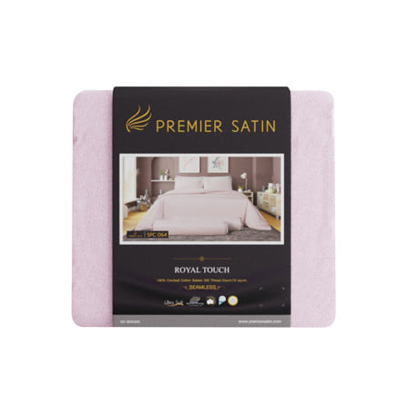 ชุดผ้าปูที่นอน 5 ฟุต (ชุด 3 ชิ้น) PREMIER SATIN ROYAL TOUCH SOLID SPC064_4