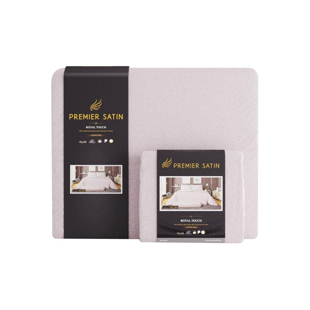 ชุดผ้าปูที่นอน 3.5 ฟุต 4 ชิ้น PREMIER SATIN ROYAL TOUCH SOLID SPC064