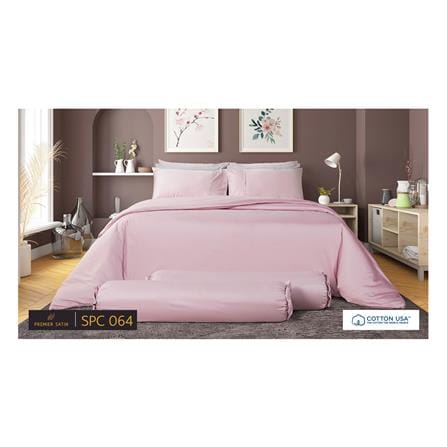 ชุดผ้าปูที่นอน 3.5 ฟุต 4 ชิ้น PREMIER SATIN ROYAL TOUCH SOLID SPC064_0