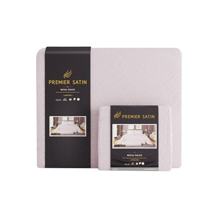 ชุดผ้าปูที่นอน 3.5 ฟุต 4 ชิ้น PREMIER SATIN ROYAL TOUCH SOLID SPC064_4