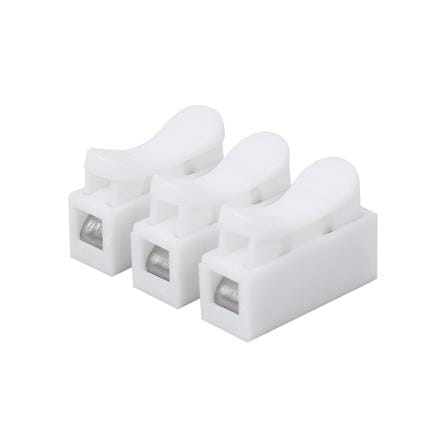 ลูกเต๋าต่อสายไฟแบบกด 3 ช่อง HATASHI 5 แอมแปร์ แพ็ก 20 ชิ้น_0