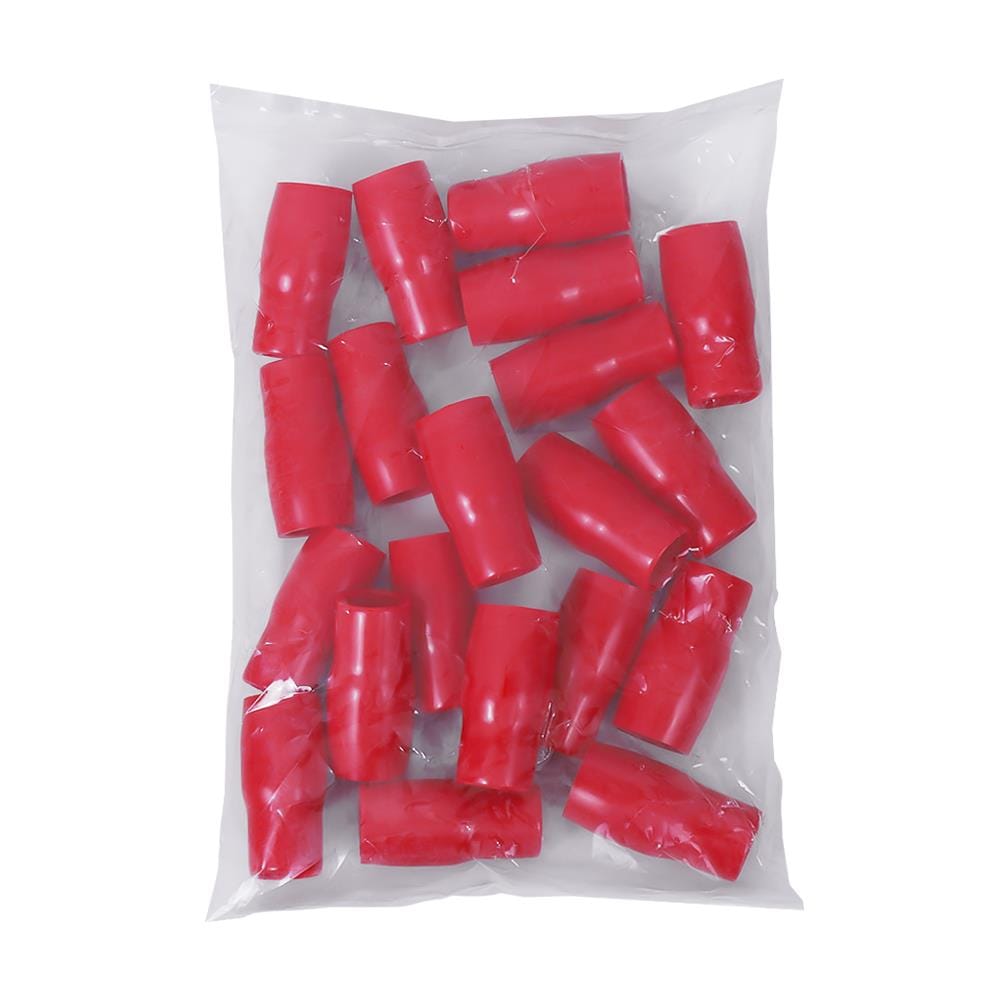 ปลอกหุ้มหางปลา BANDEX BVC-038 สีแดง (แพ็ก 20 ชิ้น)