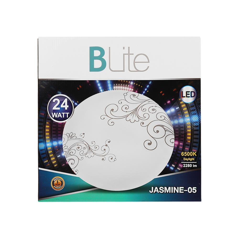 ไฟเพดาน LED BLITE JASMINE-05 15 นิ้ว 24 วัตต์ DAYLIGHT สีขาว