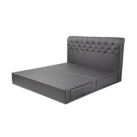 ฐานรองหัวเตียง 5 ฟุต HOME LIVING STYLE ROME-L สีดำ_0