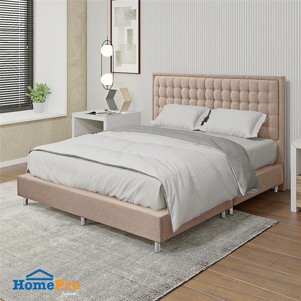 ฐานรองหัวเตียง 5 ฟุต HOME LIVING STYLE TOAST สีครีม