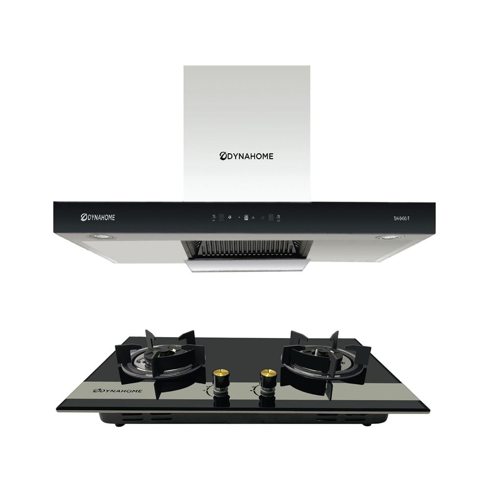 เตาฝัง+เครื่องดูดควัน DYNA HOME DH0490+DH2000G