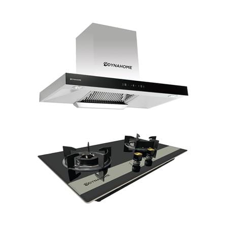 เตาฝัง+เครื่องดูดควัน DYNA HOME DH0490+DH2000G_1