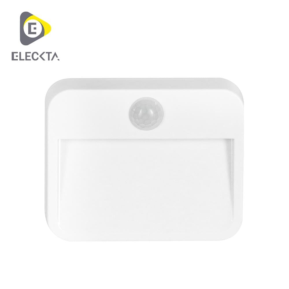 ไฟ LED อัตโนมัติ แบบเหลี่ยม ELECKTA 0.6 วัตต์ แสงขาว