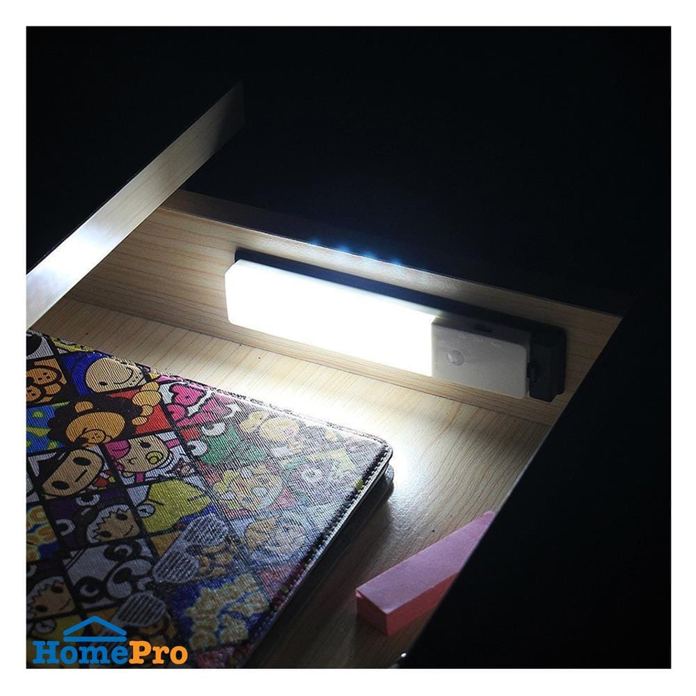 ไฟ LED อัตโนมัติ รีชาร์จ ELECKTA 1.2 วัตต์ 6 LED แสงขาว