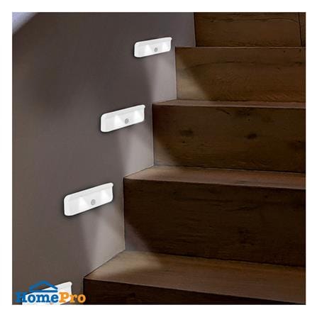 ไฟ LED อัตโนมัติ แบบเหลี่ยม ELECKTA 1 วัตต์ แสงขาว แพ็ก 2 ชิ้น_3