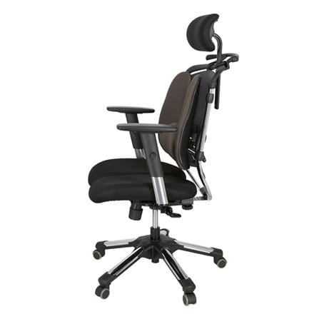เก้าอี้สุขภาพ HARA CHAIR NIETZSCHE-2+LB สีเทา_1