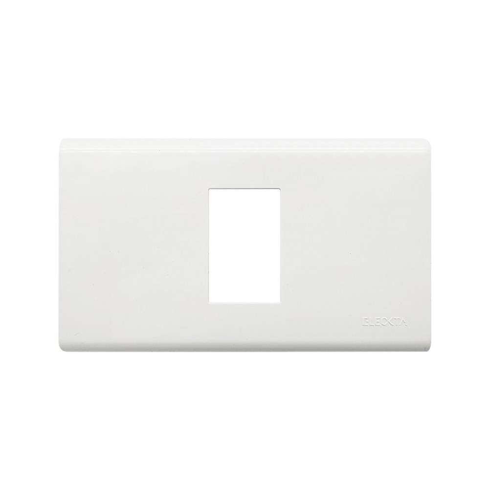 หน้ากาก 1 ช่อง ELECKTA BASIC สีขาว