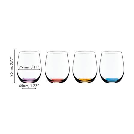 แก้วน้ำ 320 มล. RIEDEL O WINE TUMBLER HAPPY Vol.2 แพ็ค 4 ใบ_3
