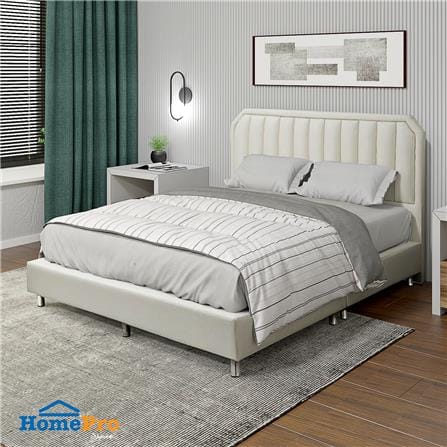 ฐานรองหัวเตียง 5 ฟุต HOME LIVING STYLE LUXE สีขาว_4