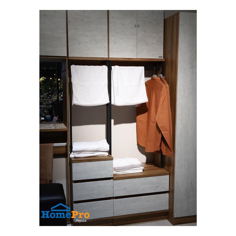 ผ้าขนหนู HOME LIVING STYLE SANDRA 30X60 นิ้ว สีเทา