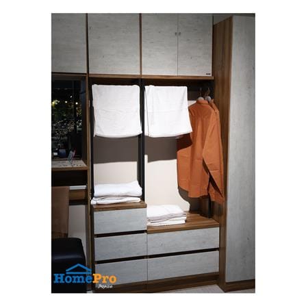 ผ้าขนหนู HOME LIVING STYLE SANDRA 30X60 นิ้ว สีเทา_4