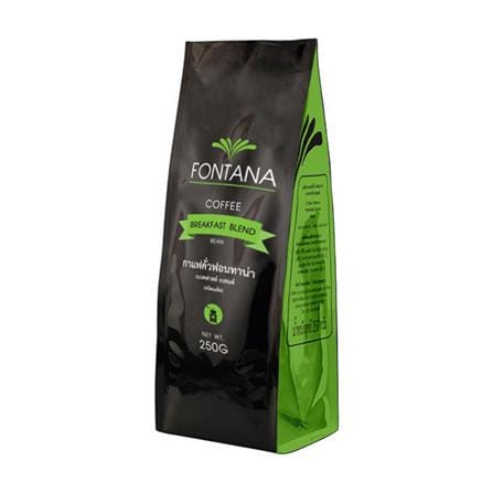 กาแฟคั่วเมล็ด FONTANA BREAKFAST BLEND 250 กรัม_0