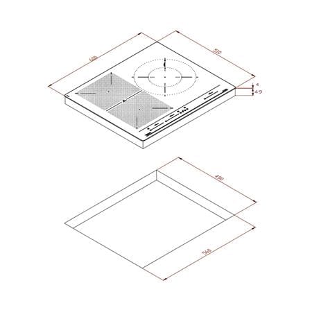 เตาฝังอินดักชั่น TEKA IZF 65320 MSP BK 60 ซม._4