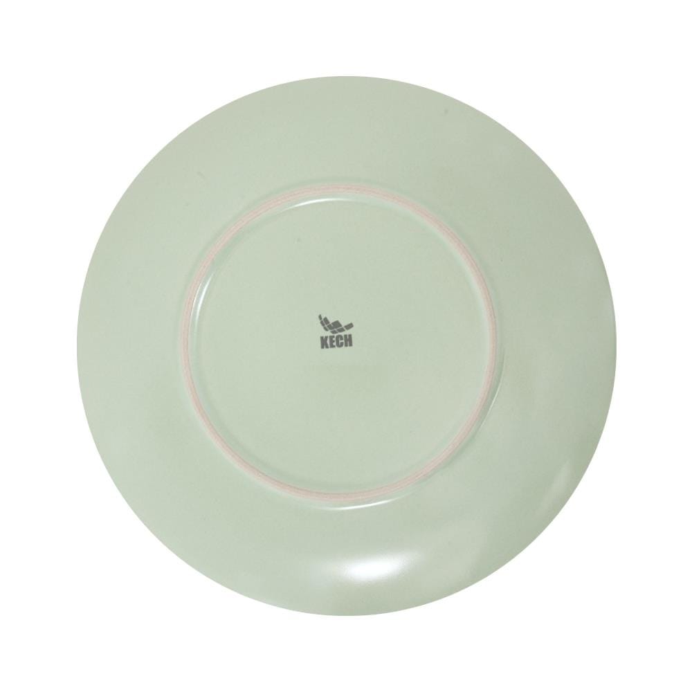 จานบัวเซรามิก 9.5" KECH LANZO GREEN