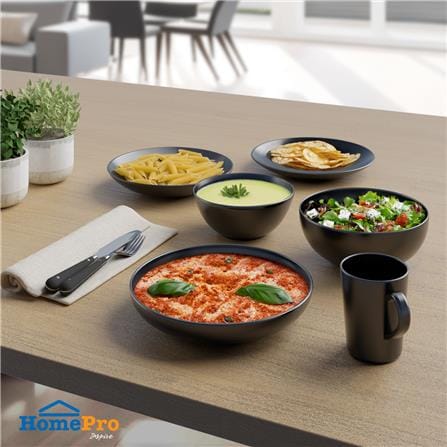 ชามเซรามิก 6.5 นิ้ว KECH LANZO BLACK_5