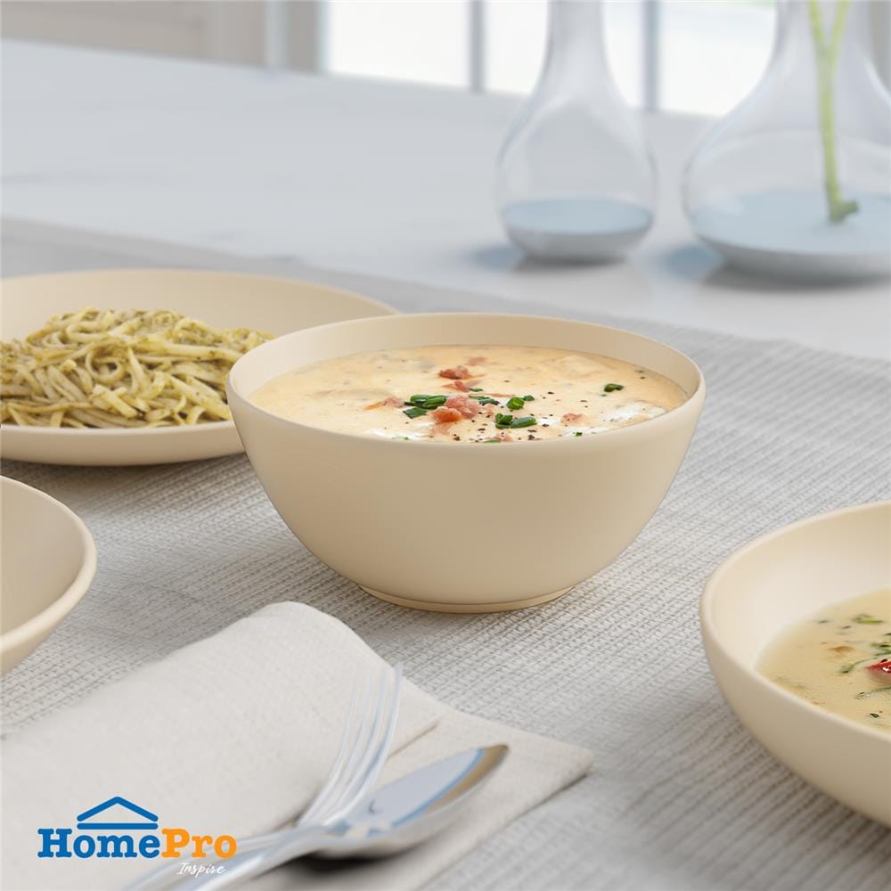 ชามเซรามิก 6.5 นิ้ว KECH LANZO BEIGE