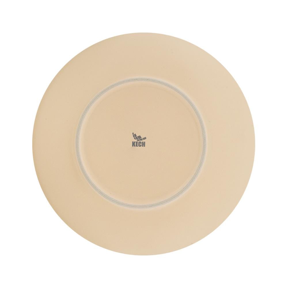 จานบัวเซรามิก 9.5" KECH LANZO BEIGE