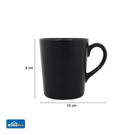 ถ้วยหูเซรามิก 300 มล. KECH LANZO BLACK_5