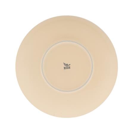 จานลึกเซรามิก 9 นิ้ว KECH LANZO BEIGE_2