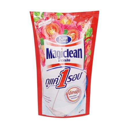 รีฟิลน้ำยาทำความสะอาดพื้น MAGICLEAN 750 มล. สวีท โรส การ์เด้น