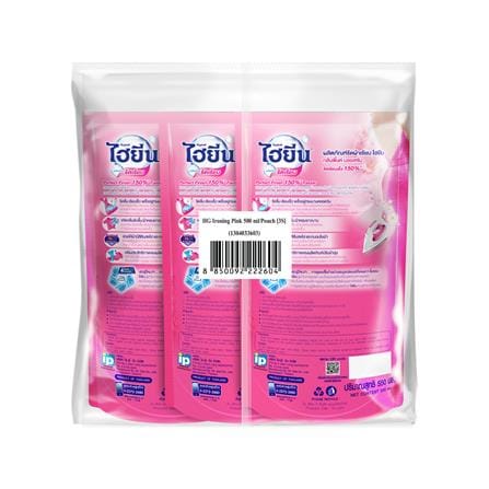 รีฟิลน้ำยารีดผ้า HYGIENE PINK BLOSSOM 500 มล. (แพ็ก 3 ชิ้น)_1