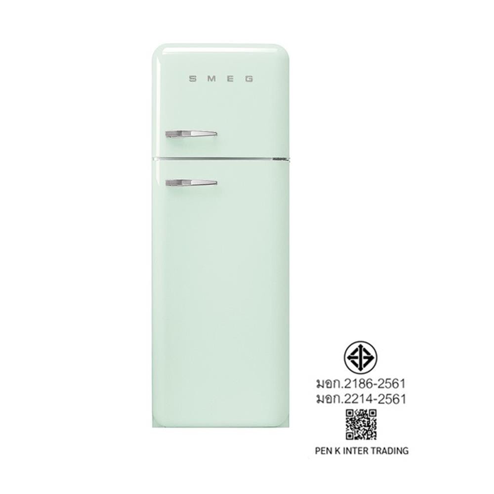 ตู้เย็น 2 ประตู SMEG FAB30RPG5 11.1 คิว สีเขียวพาสเทล