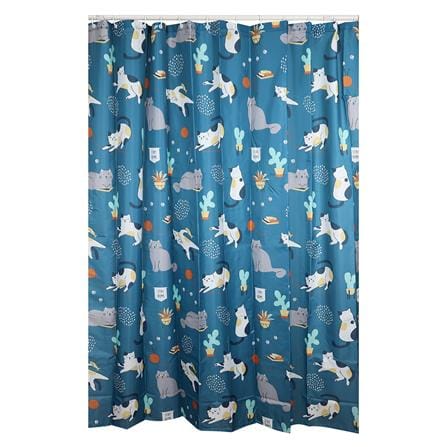 ม่านห้องน้ำ POLYESTER MOYA ACS22048B 180X180 ซม._0