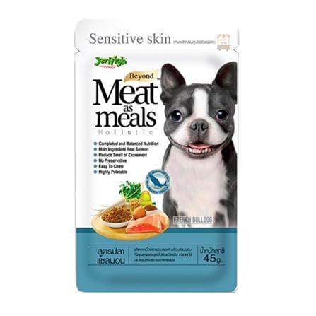 อาหารสุนัข JERHIGH MEAT AS MEALS SALMON 0.045 กก._0