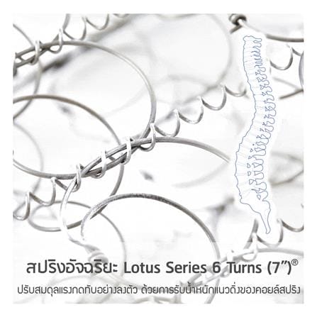 ที่นอนสปริง 6 ฟุต LOTUS รุ่น KIMBER_4