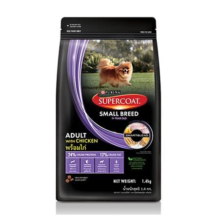 อาหารสุนัข SUPERCOAT ADULT WITH CHICKEN 1.4 กก._0