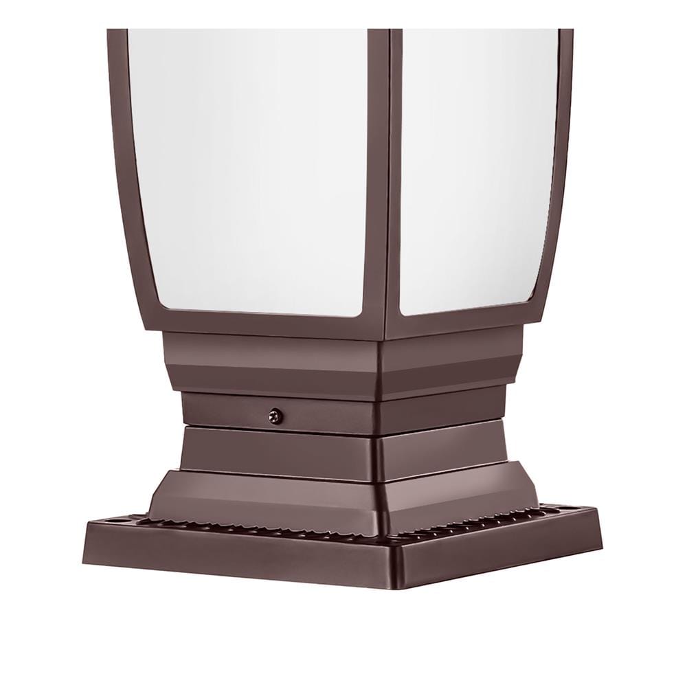 โคมไฟหัวเสา CARINI 625F สีน้ำตาล