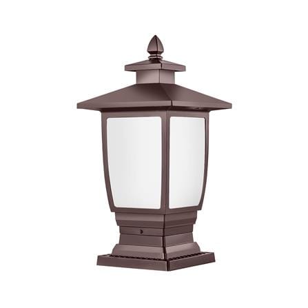 โคมไฟหัวเสา CARINI 625F สีน้ำตาล_0