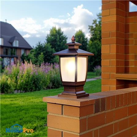 โคมไฟหัวเสา CARINI 625F สีน้ำตาล_3
