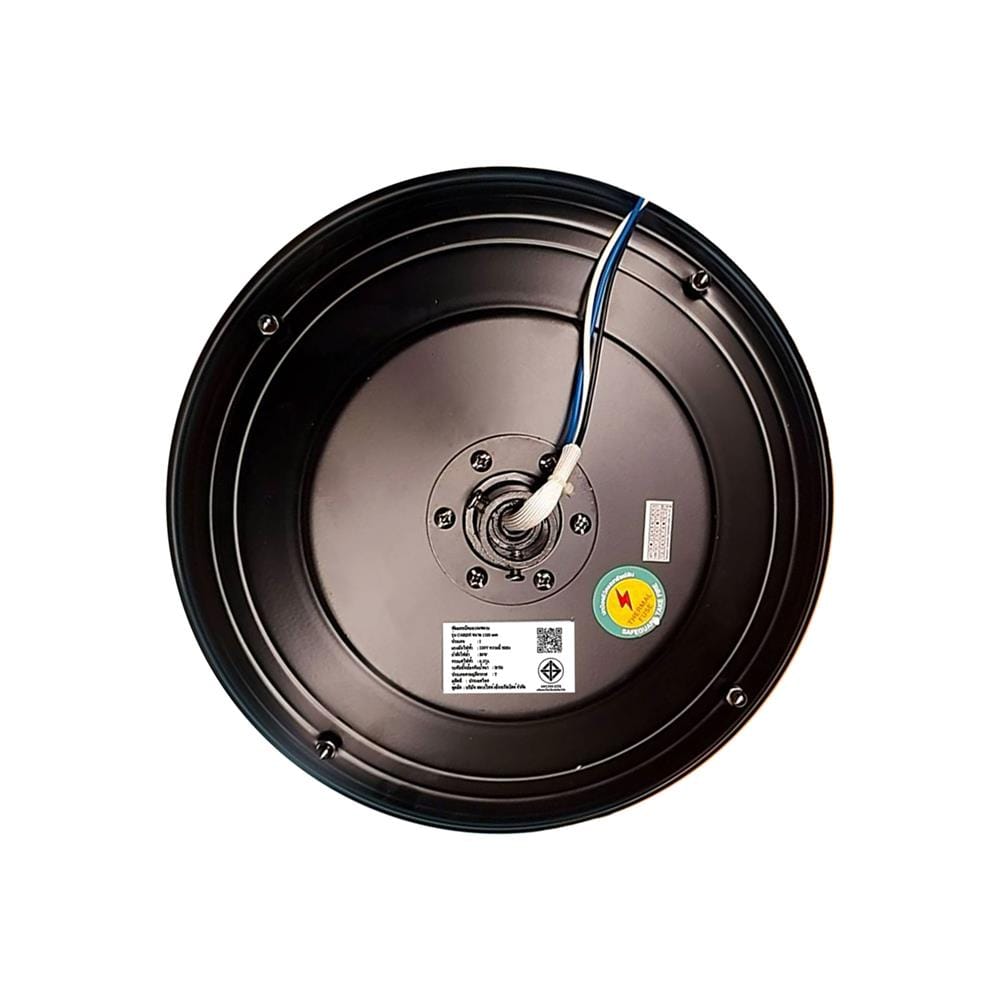พัดลมไม่มีโคมไฟ CARINI CN02-52N MCE 52 นิ้ว 5 ใบพัด สีดำ/น้ำตาล