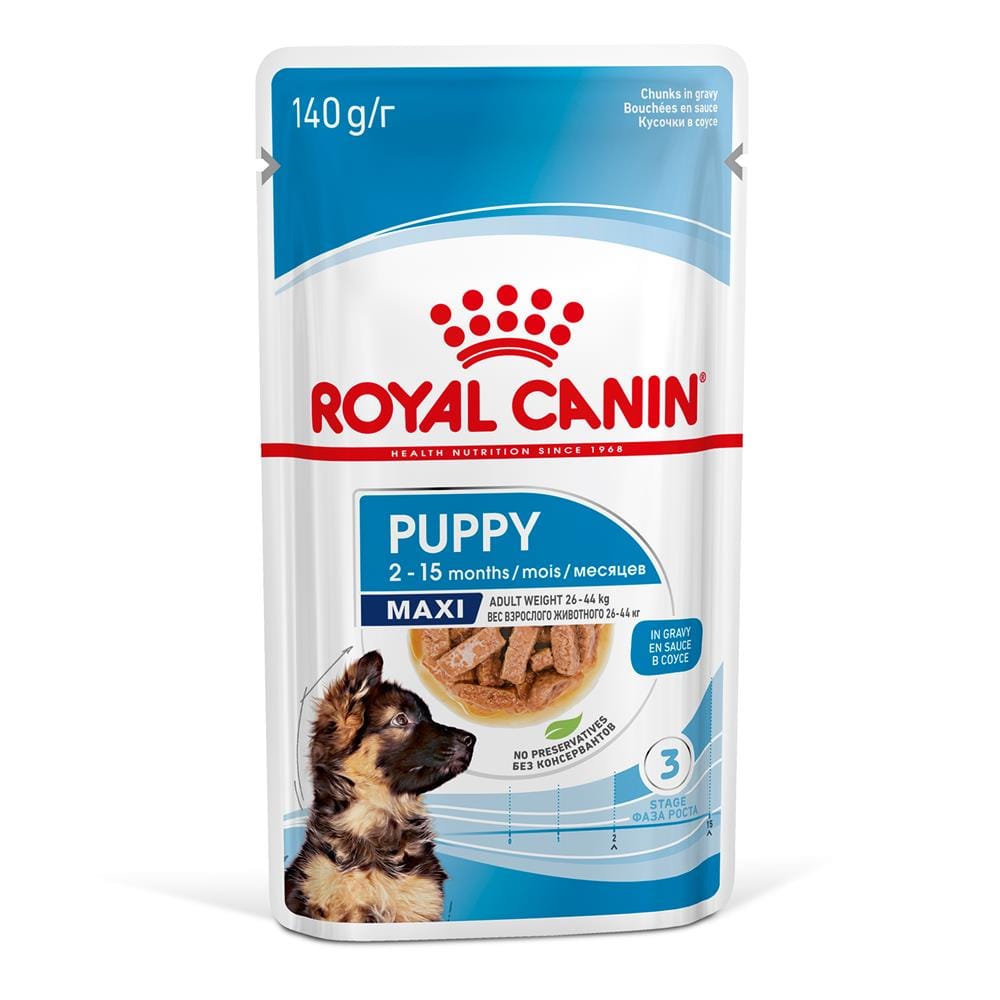 อาหารเปียกสุนัข ROYAL CANIN MAXI PUPPY 140 กรัม