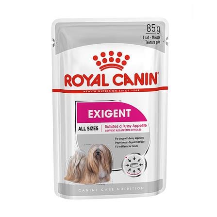 อาหารเปียกสุนัข ROYAL CANIN CCW EXIGENT LOAF 85 ก.