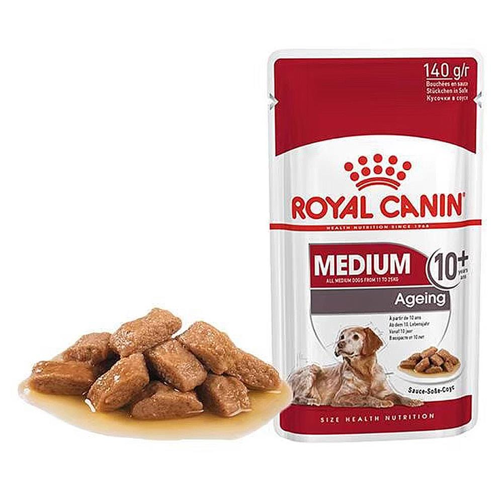 อาหารเปียกสุนัข ROYAL CANIN  MEDIUM AGEING 140 กรัม