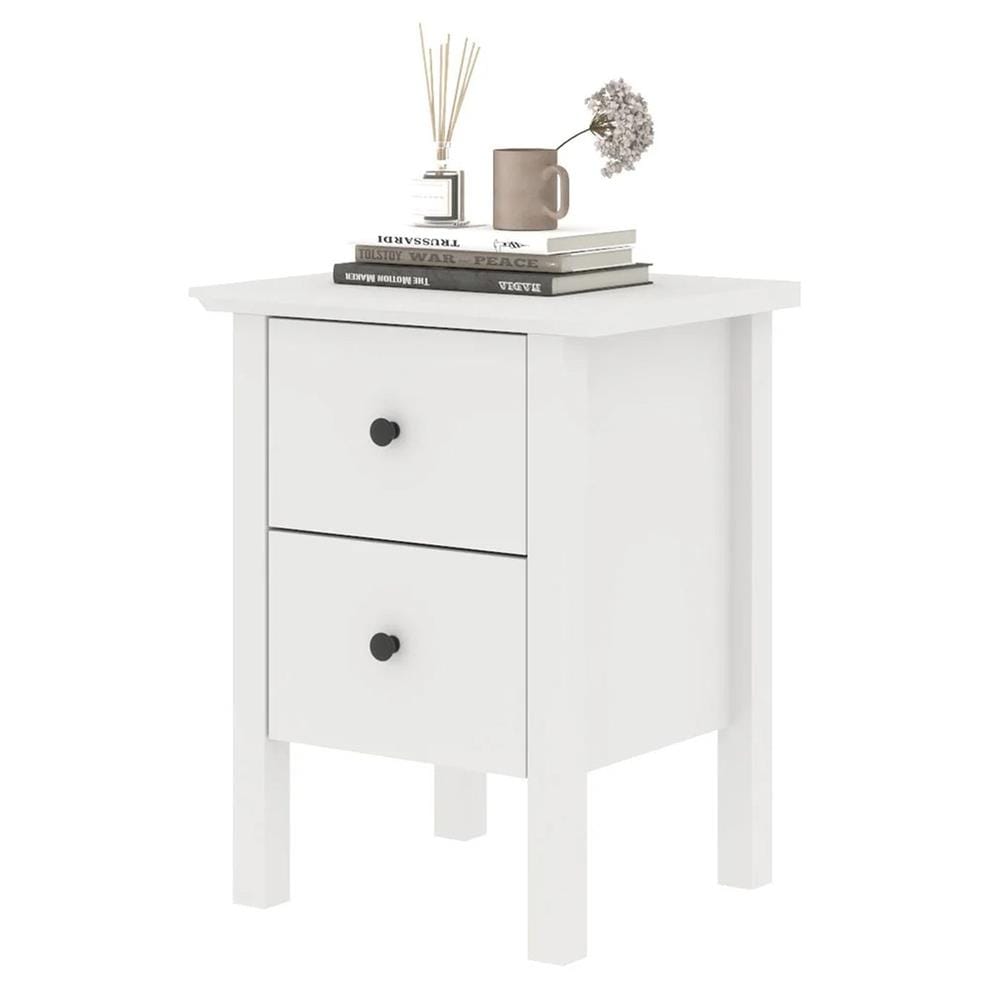 ตู้ข้างเตียง KONCEPT MONETA 45 ซม. สีขาว